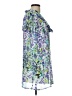 AGB 100% Polyester Purple Casual Dress Size L - photo 4