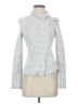 Akris Punto Silver Turtleneck Sweater Size 4 - photo 1