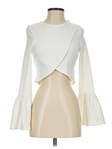 Selfie Leslie Long Sleeve Blouse (view 1)