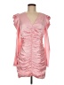 Fanco 100% Polyester Pink Cocktail Dress Size M - photo 1