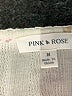 Pink Rose Ivory Tank Top Size M - photo 7