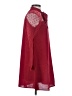 Unbranded 100% Polyester Hearts Burgundy Cocktail Dress Size XS (estimated) - photo 4