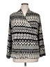 Assorted Brands Gray 3/4 Sleeve Blouse Size 1X - photo 1