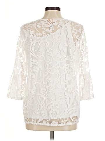Ruby Rd. 3/4 Sleeve Blouse (view 2)