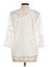 Ruby Rd. Ivory 3/4 Sleeve Blouse Size M - photo 2