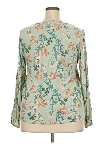 LC Lauren Conrad Long Sleeve Blouse (view 2)