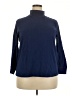Woman Within Blue Long Sleeve Turtleneck Size 18 (L) - photo 1