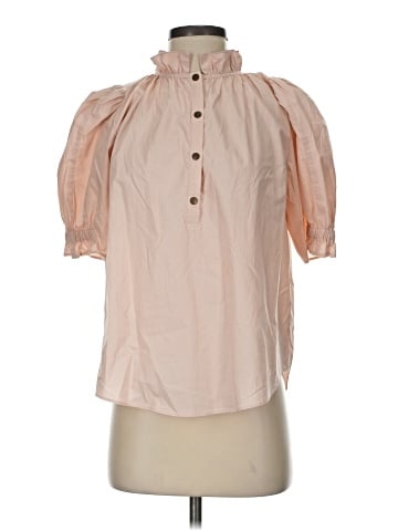 Apiece Apart Short Sleeve Blouse (view 1)
