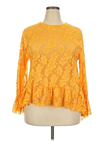 Trafaluc by Zara Long Sleeve Blouse (view 1)