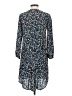 Veronica Beard 100% Silk Print Blue Casual Dress Size 0 - photo 2