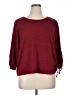 Alfred Dunner Burgundy 3/4 Sleeve Top Size XL (petite) - photo 1
