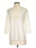 Tory Burch Ivory 3/4 Sleeve Blouse Size S - photo 1