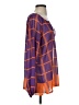 Trademark 100% Polyester Purple 3/4 Sleeve Blouse Size S - photo 4