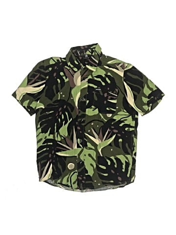 Volcom Short Sleeve Button-Down Shirt (view 1)