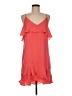 Parker 100% Polyester Orange Cocktail Dress Size M - photo 1