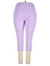 JM Collection Solid Purple Active Pants Size XXL - photo 2