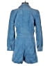 Day + Moon 100% Cotton Blue Romper Size S - photo 2