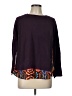 Ann Taylor LOFT Paisley Purple Pullover Sweater Size L - photo 1