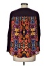 Ann Taylor LOFT Paisley Purple Pullover Sweater Size L - photo 2
