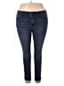 Jessica Simpson Solid Blue Jeans Size 20 - photo 1