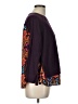 Ann Taylor LOFT Paisley Purple Pullover Sweater Size L - photo 4