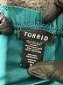 Torrid Solid Teal Sleeveless Blouse Size 3X Plus (3) - photo 7
