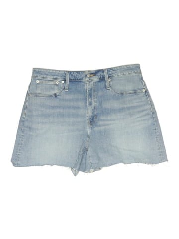 Madewell The Curvy Perfect Jean Short in Baylis Wash (view 1)