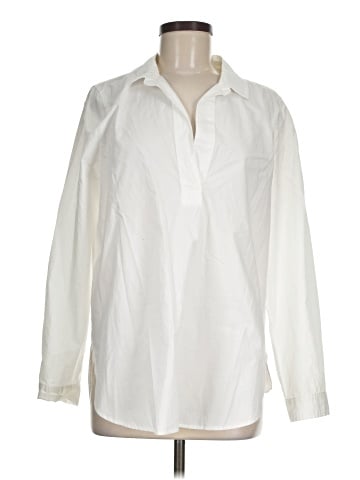 J.Crew Factory Store Long Sleeve Blouse (view 1)