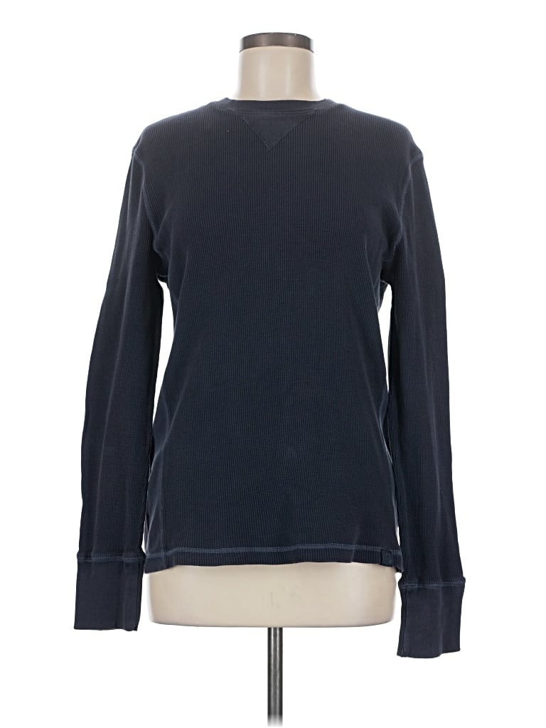 Pre-owned Express Long Sleeve T-shirt In Blue