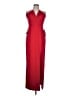 Betsy & Adam Red Cocktail Dress Size 10 - photo 1