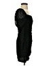 Emerald Sundae 100% Polyester Polka Dots Black Cocktail Dress Size S - photo 4