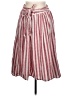 Max Studio Stripes Red Casual Skirt Size L - photo 1