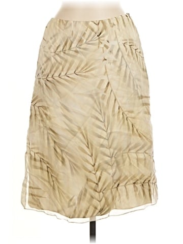 Linda Allard Ellen Tracy Silk Skirt (view 1)