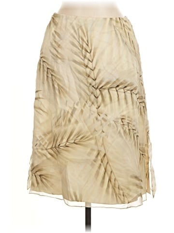 Linda Allard Ellen Tracy Silk Skirt (view 2)