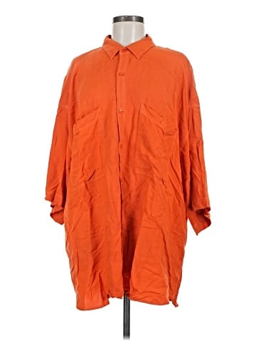 Sostanza 3/4 Sleeve Button-Down Shirt (view 1)