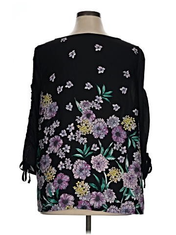 Liz Claiborne Career 3/4 Sleeve Blouse (view 2)