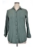Bongo 100% Rayon Teal Long Sleeve Button-Down Shirt Size XL - photo 1