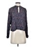 Evereve 100% Viscose Blue Long Sleeve Blouse Size S - photo 1