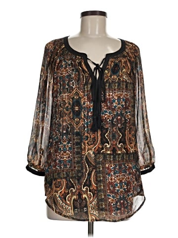 Meadow Rue 3/4 Sleeve Blouse (view 1)