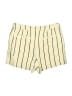 Express 100% Cotton Stripes Ivory Shorts Size 8 - photo 2