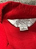 Casual Corner Annex 100% Cotton Red Jacket Size 10 - photo 6