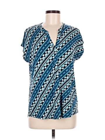 Dana Buchman Short Sleeve Blouse (view 1)