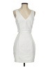 Astr 100% Polyester Solid White Cocktail Dress Size S - photo 1