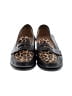 Cole Haan Animal Print Black Flats Size 8 - photo 2