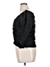 Something Navy 100% Polyester Black 3/4 Sleeve Blouse Size XXL - photo 5