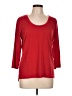 Assorted Brands Red 3/4 Sleeve T-Shirt Size L - photo 1