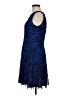 Aidan Mattox 100% Polyester Stars Blue Cocktail Dress Size 8 - photo 5