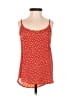 Oat + Fawn 100% Polyester Animal Print Polka Dots Red Orange Sleeveless Blouse Size XS - photo 1