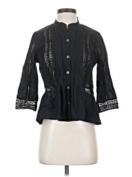 Abercrombie & Fitch 3/4 Sleeve Button-Down Shirt (view 1)