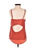 Oat + Fawn 100% Polyester Animal Print Polka Dots Red Orange Sleeveless Blouse Size XS - photo 2
